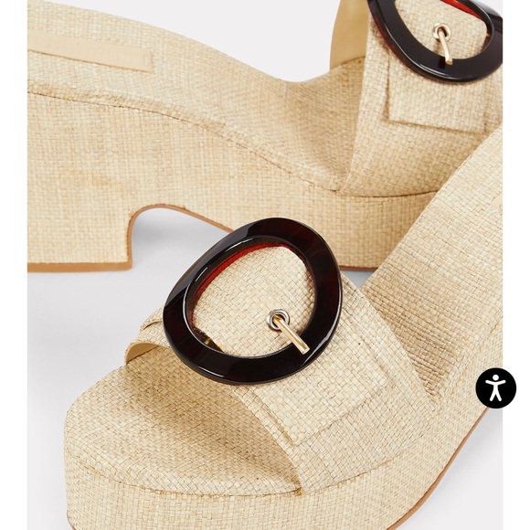 CULT GAIA Cleia Platform Wedge Mules - Picture 6 of 12